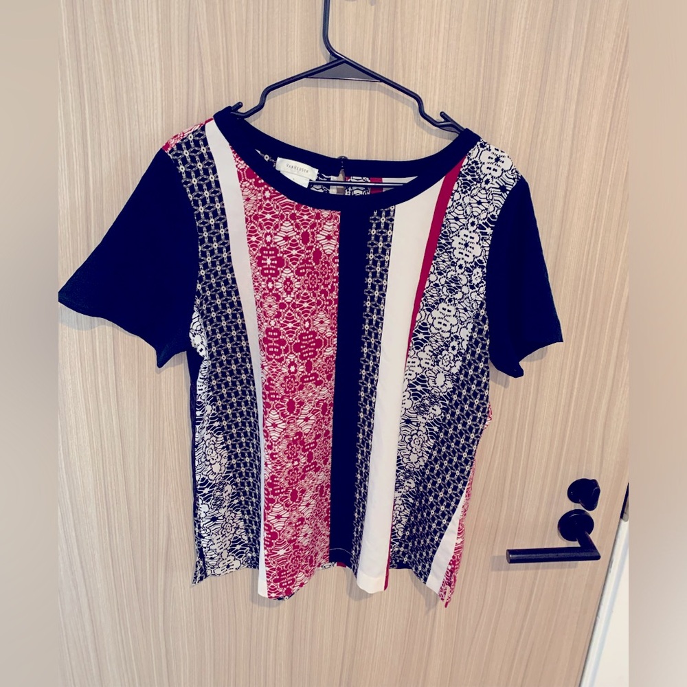 Vanheusun printed T- shirt
